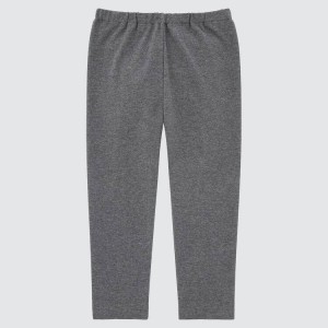 Baba Uniqlo Pamut (2021 Season) Leggings Sötétszürke | PRJFV-8057