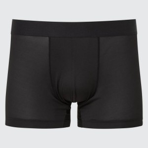 Férfi Uniqlo Airism Low Rise Boxers Fehérnemű Fekete | KANPM-2468