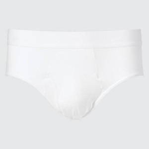 Férfi Uniqlo Briefs Fehérnemű Fehér | QJIGB-7864