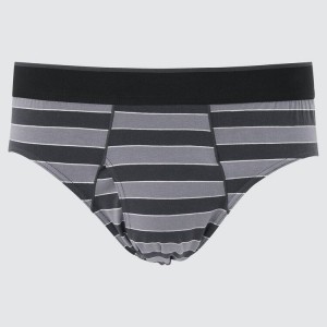 Férfi Uniqlo Briefs Fehérnemű Sötétszürke | SEGZN-1683