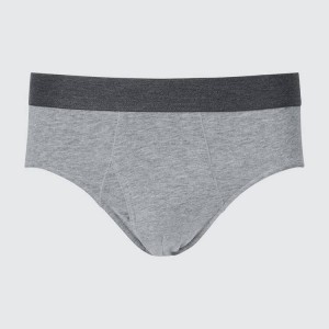 Férfi Uniqlo Briefs Fehérnemű Szürke | OYZVE-4250