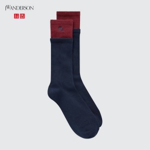 Férfi Uniqlo Jw Anderson Zokni Sötétkék | ENDIA-0629