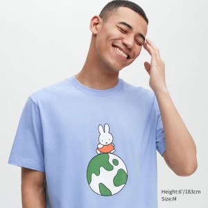 Férfi Uniqlo Peace For All Ut Grafika (Dick Bruna) Póló Kék | FSXGM-1926