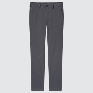 Férfi Uniqlo Slim Fit Chinos Nadrág Szürke | PLMYQ-2916