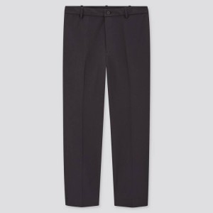 Férfi Uniqlo Smart Kényelem Ankle Length (Long) Nadrág Sötétkék | EQMRG-0368