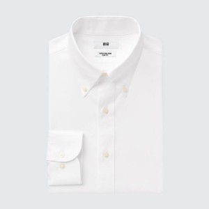 Férfi Uniqlo Super Non-iron Slim Fit Ingek Fehér | BCXAH-6427