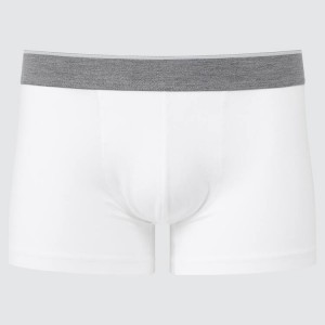 Férfi Uniqlo Supima Pamut Low Rise Boxer (2021 Season) Fehérnemű Fehér | WGUPI-0247