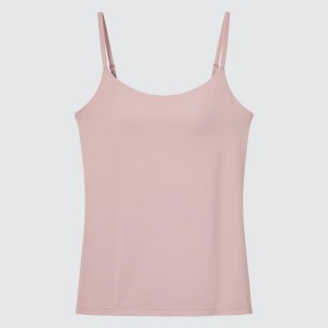 Női Uniqlo Airism Camisole Melltartók Rózsaszín | XPMLJ-5812