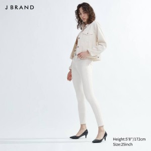 Női Uniqlo Jnd Jeggings Nadrág Fehér | NOJRV-0521