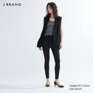 Női Uniqlo Jnd Jeggings Nadrág Fekete | CGKBD-7204