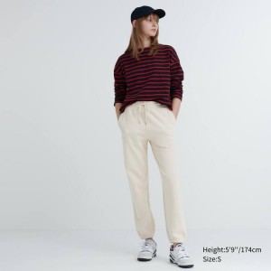 Női Uniqlo Joggers (Long) Nadrág Bézs | HVCDB-7102