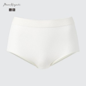 Női Uniqlo Mame Kurogouchi High Rise Seamless Fehérnemű Fehér | KZLYE-7912