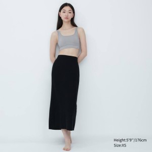 Női Uniqlo Mame Kurogouchi Relax Seamless Wireless Melltartók Szürke | DIQCZ-8749