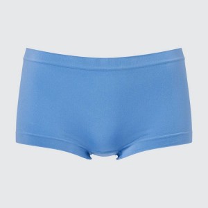 Női Uniqlo Seamless Boy Fehérnemű Kék | MIDWK-9526