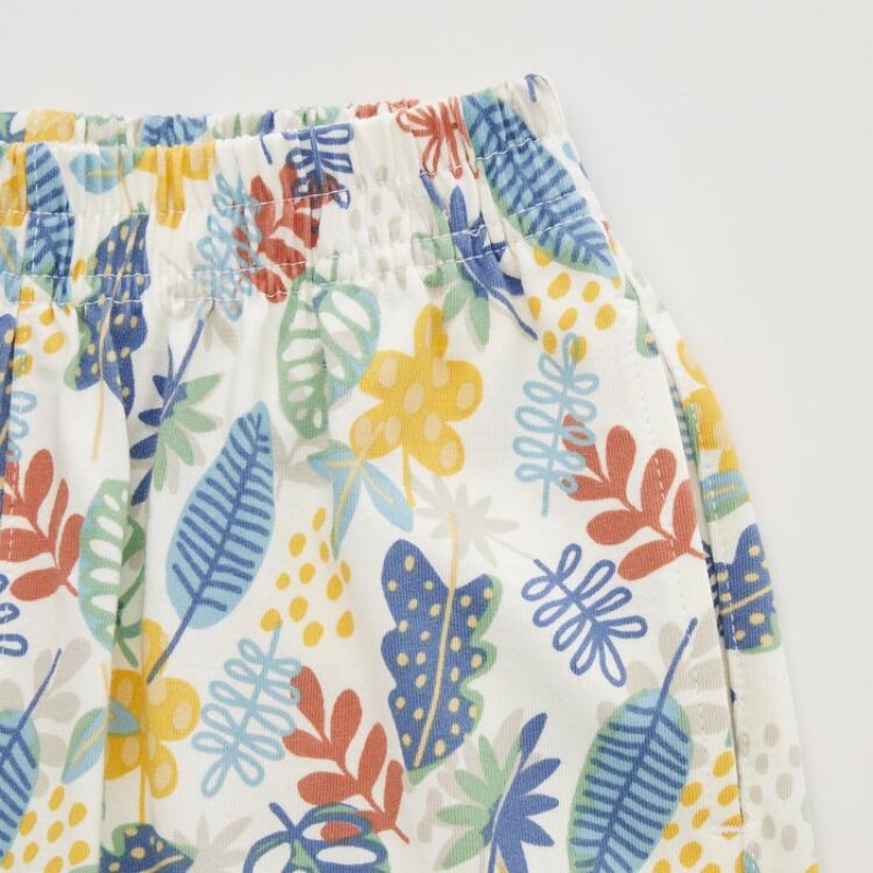 Baba Uniqlo Dry Printed Easy Rövidnadrág Zöld | YEDZF-0436