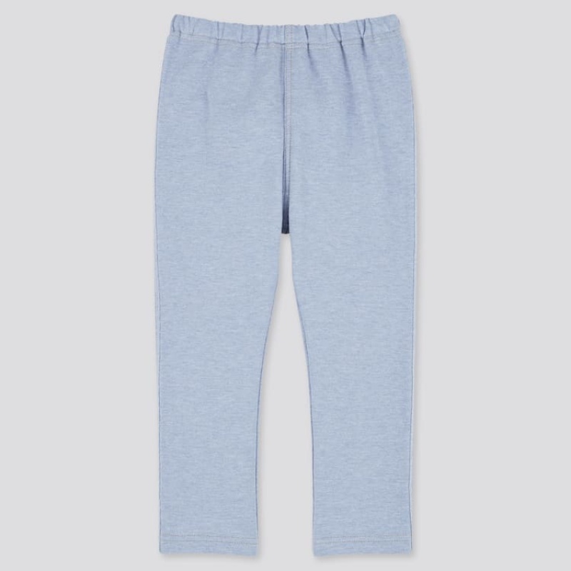 Baba Uniqlo Pamut (2021 Season) Leggings Kék | QIRUX-3758