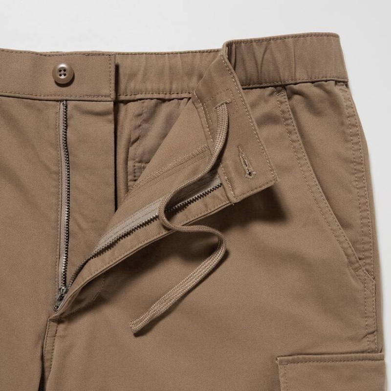 Férfi Uniqlo Cargo Jogger Nadrág Khaki | WVFPS-1760