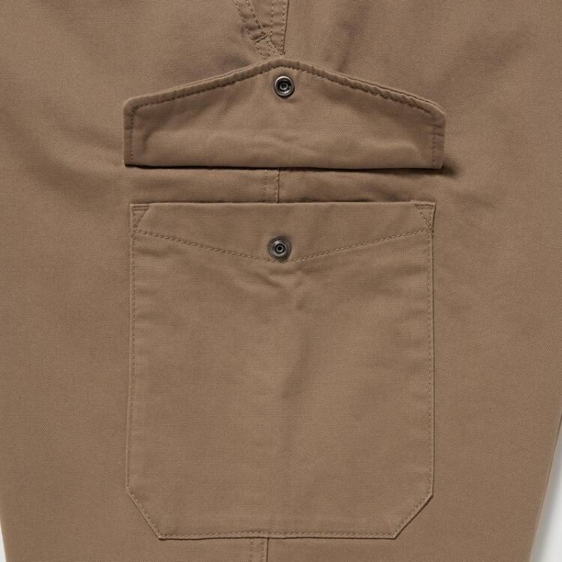 Férfi Uniqlo Cargo Jogger Nadrág Khaki | WVFPS-1760