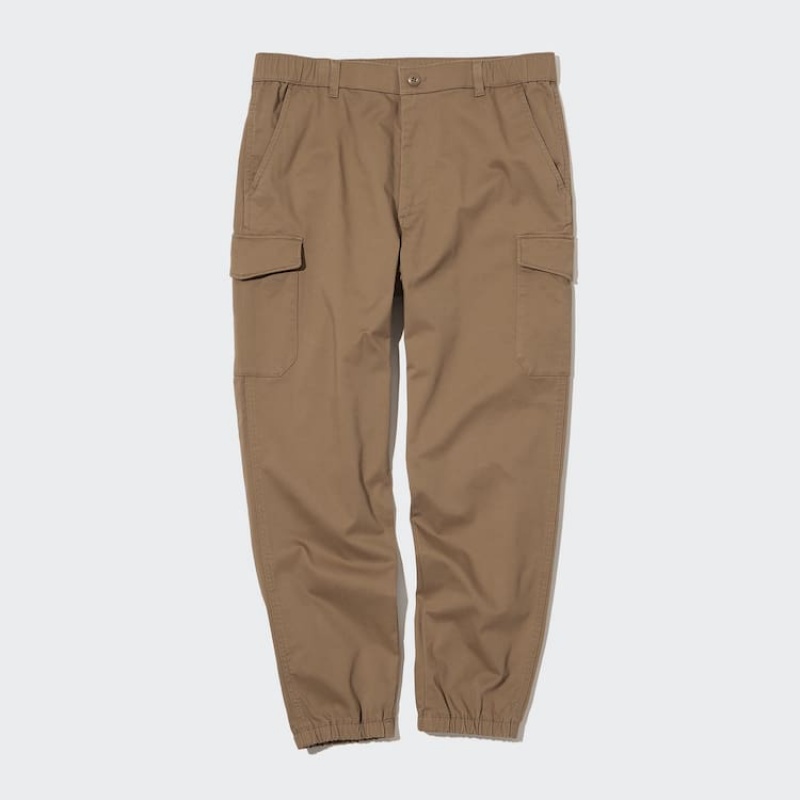 Férfi Uniqlo Cargo Jogger Nadrág Khaki | WVFPS-1760