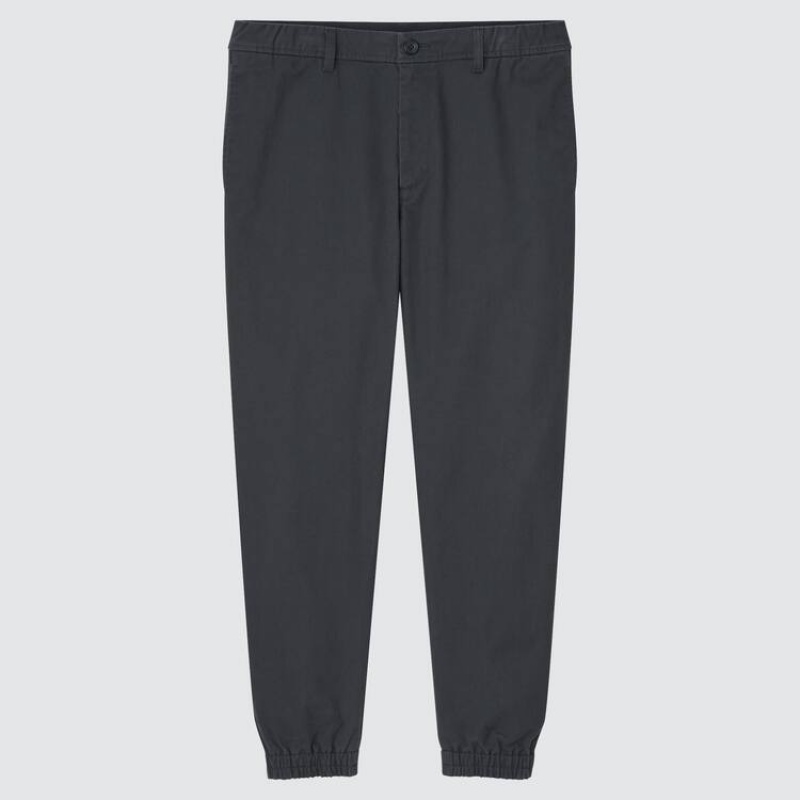 Férfi Uniqlo Joggers Nadrág Sötétszürke | XZOUN-3901