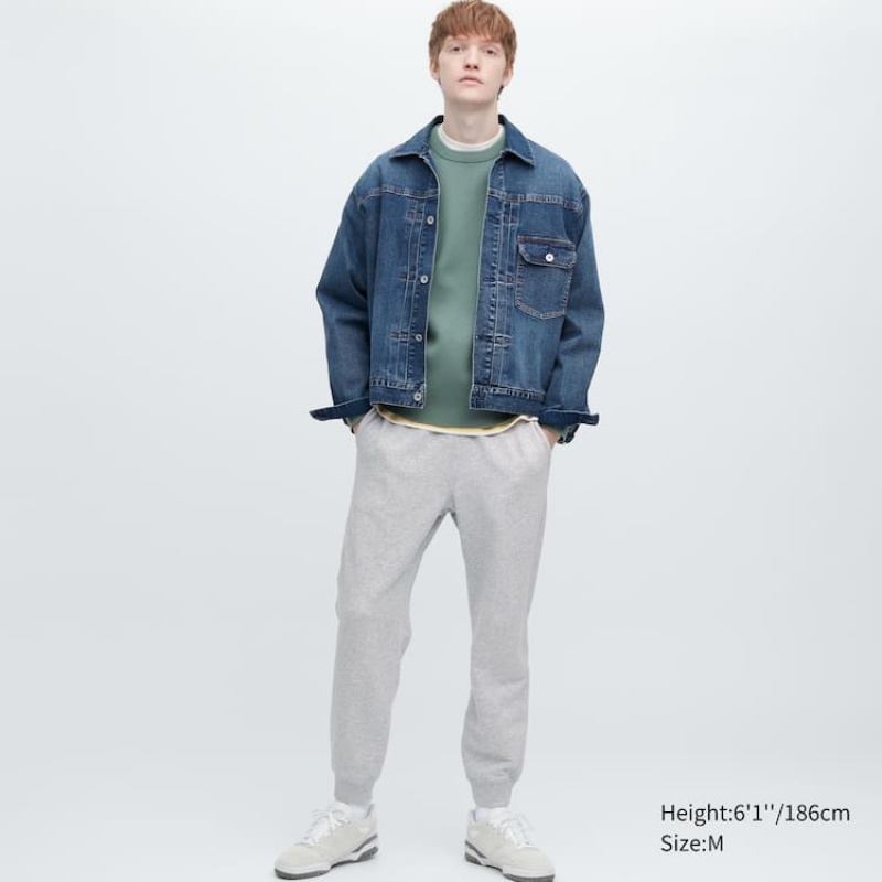 Férfi Uniqlo Joggers Nadrág Szürke | RJBYP-8950