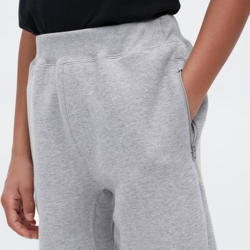 Gyerek Uniqlo Ultra Stretch Dry Jogger Nadrág Szürke | MBHVZ-0716