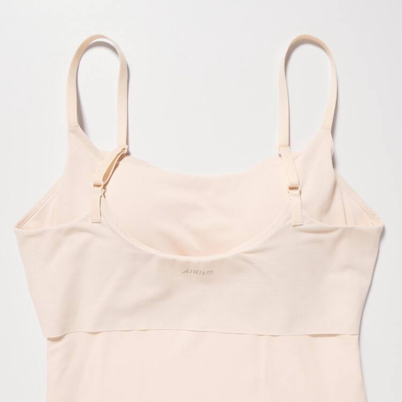 Női Uniqlo Airism Camisole Felsők Bézs | UWGEN-1968