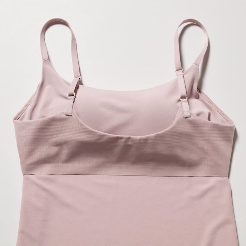 Női Uniqlo Airism Camisole Melltartók Rózsaszín | XPMLJ-5812