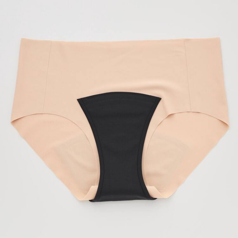 Női Uniqlo Airism Hiphugger Period Pants (Light Absorbency) Fehérnemű Korall | CAQTP-4358