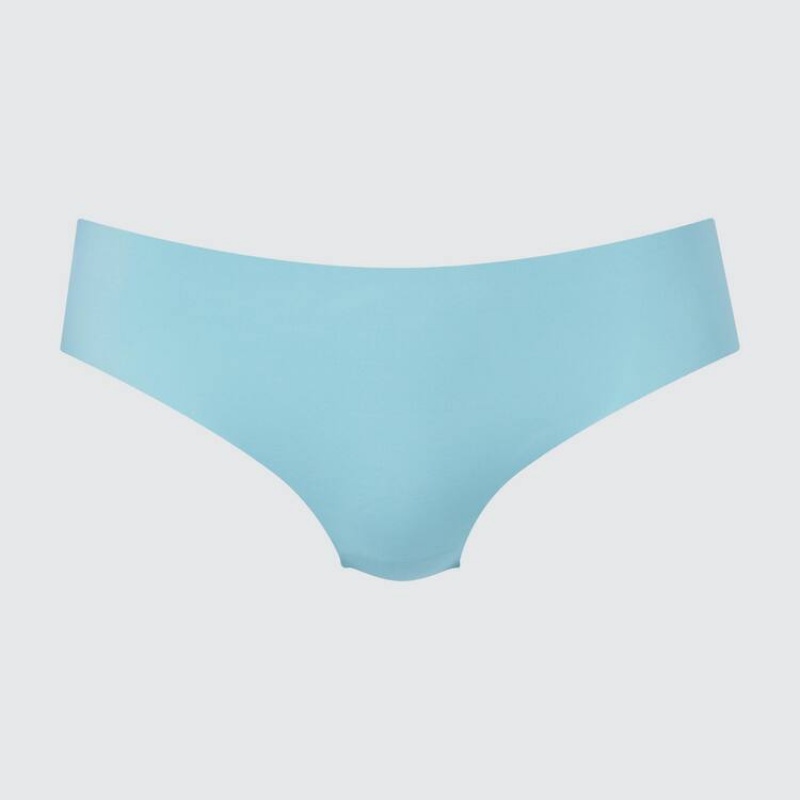 Női Uniqlo Airism Ultra Seamless Mid Rise Fehérnemű Kék | ULHTR-8246