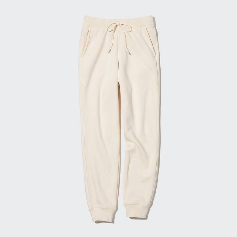 Női Uniqlo Heattech Pile Bélelt Jogger Nadrág Bézs | CINZS-8547