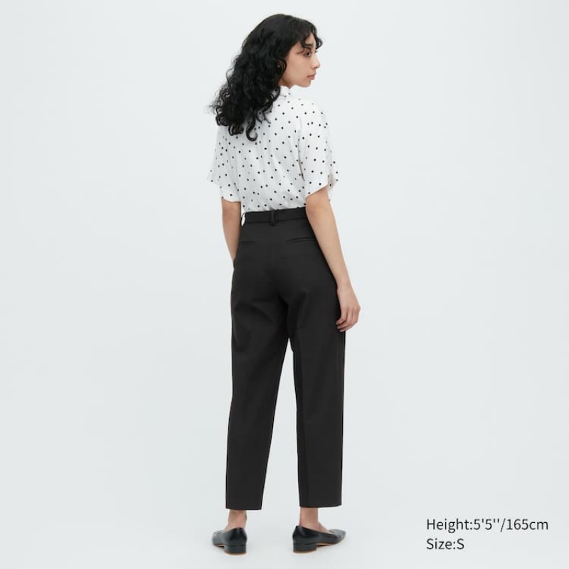 Női Uniqlo Smart Ankle Length Nadrág Bézs | ASFKI-3741